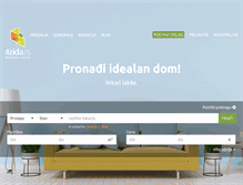Tablet Screenshot of 4zida.rs